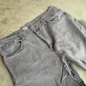 Y2K / Stonewashed Grey Volcom Denim Jeans
